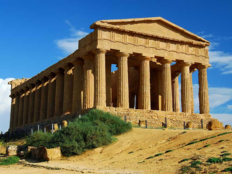 Agrigento concordia temple